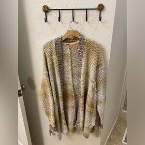 Free People long sweater cardigan